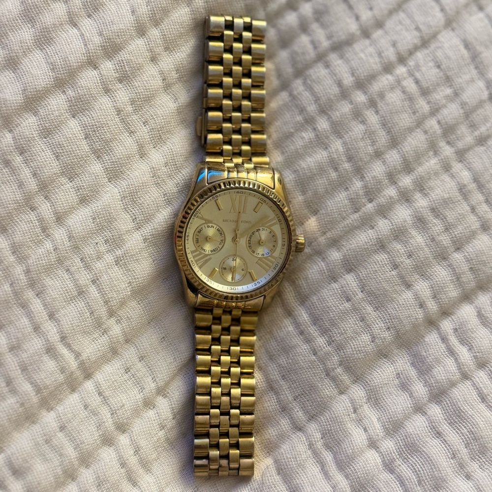 Michael Kors Gold Stainless Steel Watch